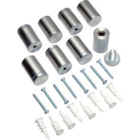 GLOBAL EQUIPMENT Hardware Replacement Kit for all   Glass Boards RP2001